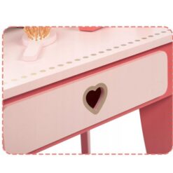 Jucarie educativa din lemn, Masuta de machiaj, 4ani+ 01