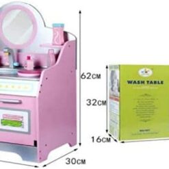 Jucarie educativa din lemn, Set de ingrijire si curatenie, 3ani 010