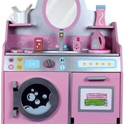 Jucarie educativa din lemn, Set de ingrijire si curatenie, 3ani 010