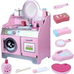 Jucarie educativa din lemn, Set de ingrijire si curatenie, 3ani 010