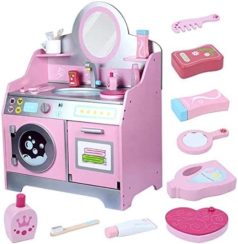 Jucarie educativa din lemn, Set de ingrijire si curatenie, 3ani 010