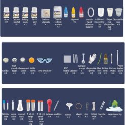 Kit STEM (Știință, Tehnologie, Inginerie, Matematică) 6 ani+, 100 Experimente 01