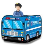 Loc de joaca pentru copii, cort, 110cm, Masinuta de politie