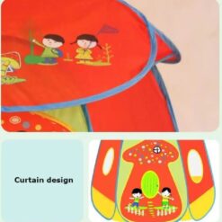 Loc de joaca pentru copii, cort, 118 cm, Ciupercuta 01