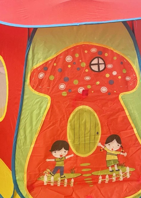 Loc de joaca pentru copii, cort, 118 cm, Ciupercuta 01