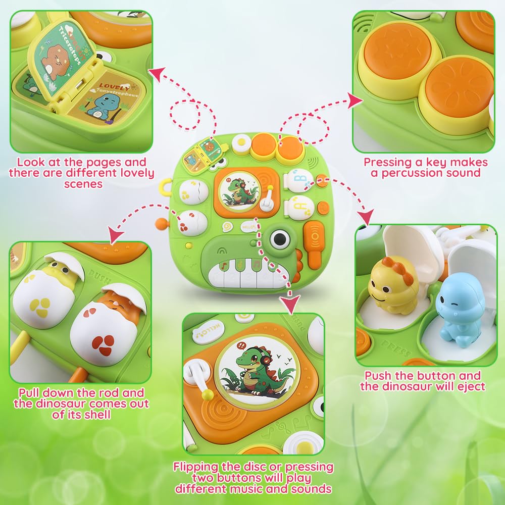 Masuta pentru Activitati Bebelusi 17 in 1, 12 luni+ 02