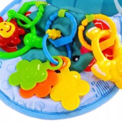 Perna burtica cu activitati pentru bebelusi, Albastru, 0 luni+ 01