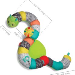 Perna multifuntionala 2in1, pentru burtica, cu activitati si sunete pentru bebelusi, 0 luni+ 01