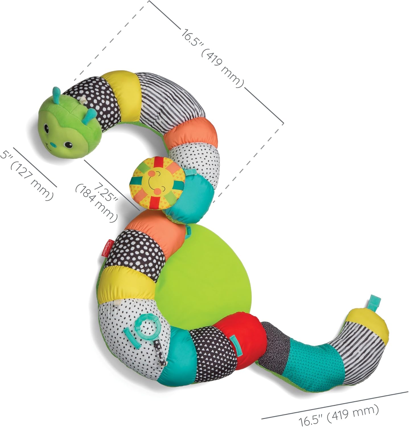 Perna multifuntionala 2in1, pentru burtica, cu activitati si sunete pentru bebelusi, 0 luni+ 01