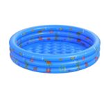 Piscina gonflabila cu podea moale 100 x 35 cm, Albastru