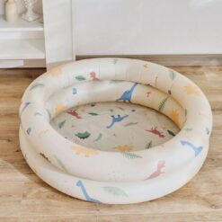 Piscina gonflabila pentru copii 120 cm, Dinozauri