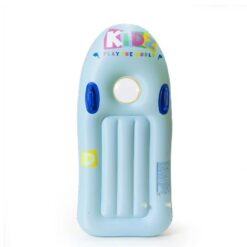 Placa de inot gonflabila cu manere pentru copii, 120 x 60 cm, Albastru