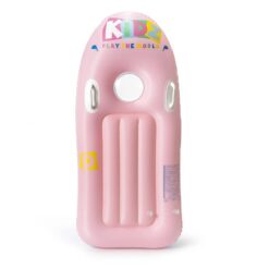 Placa de inot gonflabila cu manere pentru copii, 120 x 60 cm, Roz