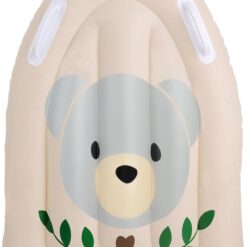 Placa gonflabila de inot cu manere pentru copii, Bej