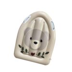 Placa gonflabila de inot cu manere pentru copii, Bej