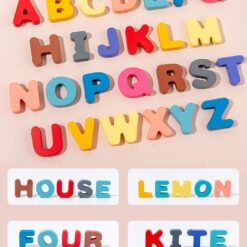 Puzzle cu imagine de asociere, joc logaritmic, 7 in 1 activitati, 3 ani 01