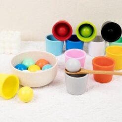 Set ceramic, joc de sortare, de tip Montessori, 3 ani+ 01
