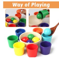 Set ceramic, joc de sortare, de tip Montessori, 3 ani+ 01