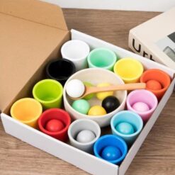 Set ceramic, joc de sortare, de tip Montessori, 3 ani+ 01