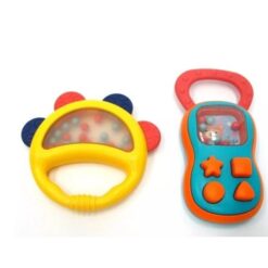 Set cu 6 jucarii interactive si senzoriale pentru bebelusi, 0 luni+