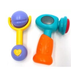 Set cu 6 jucarii interactive si senzoriale pentru bebelusi, 0 luni+