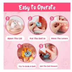 Set jucarii interactive pentru Copii, Gashapon Capsules, 3-6 ani, Albastru 05