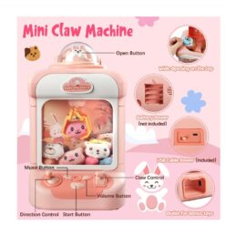 Set jucarii interactive pentru Copii, Gashapon Capsules, 3-6 ani, Roz 01