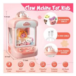 Set jucarii interactive pentru Copii, Gashapon Capsules, 3-6 ani, Roz 01