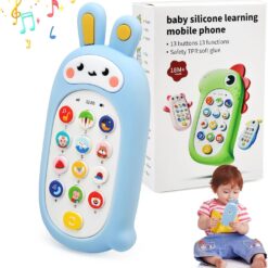 Telefon bebelusi cu sunete si joc dentitie, Iepuras, 18 luni 0001