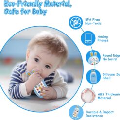 Telefon bebelusi cu sunete si joc dentitie, Iepuras, 18 luni 007