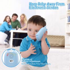 Telefon bebelusi cu sunete si joc dentitie, Iepuras, 18 luni 007