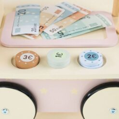 Carucior din lemn, Stand de inghetata, 40 cm, 3 ani 01