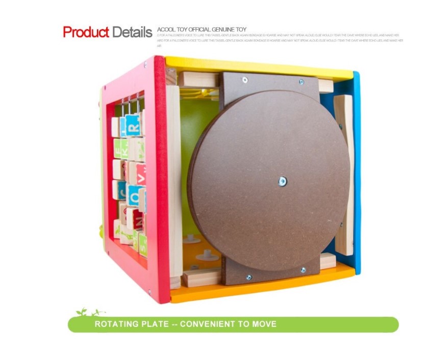 Centru de activitati 5 in 1, Jucarie educativa, 3 ani, 45 CM 01