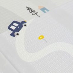 Covor pliabil de joaca, termoizolant cu doua fete 200 x 180 cm, Cifre si Litere 03