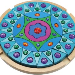 Set de cuburi senzoriale din lemn 01