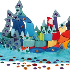 Set de cuburi senzoriale din lemn 01