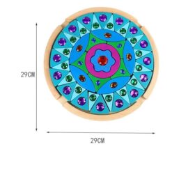 Set de cuburi senzoriale din lemn 01