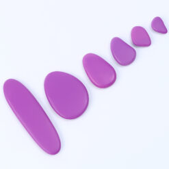 Joc creativ Montessori, Puzzle cu pietricele colorate si joc echilibru, 36 piese, 3 ani 02