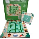Joc de logica si inteligenta, Puzzle educativ de orientare, 3 ANI