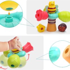 Joc de tip Montessori, set 18 margele de siretuit, 2 ani + 01