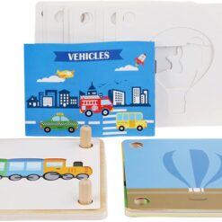 Joc educativ de memorie si asociere,Vehicule, 3 ani 01