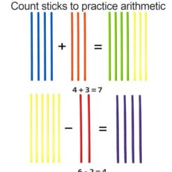 Joc montessori de societate, Joc de echilibru cu bețe și bile, 3 ani 04