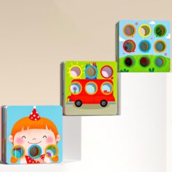 Joc mozaic cu butoni mari, DIY, 2 ANI