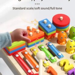 Joc multifunctional 4 in 1 activitati, 3 ani 01