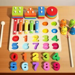 Joc multifunctional 4 in 1 activitati, 3 ani 01