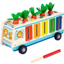 Joc multifunctional de tip Montessori, 5 in 1, 3 ani 01