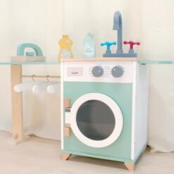 Jucarie educativa din lemn, Set de ingrijire si curatenie, 3ani 01