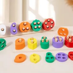 Jucărie educativă, sortator de forme geometrice, 3 ani 01