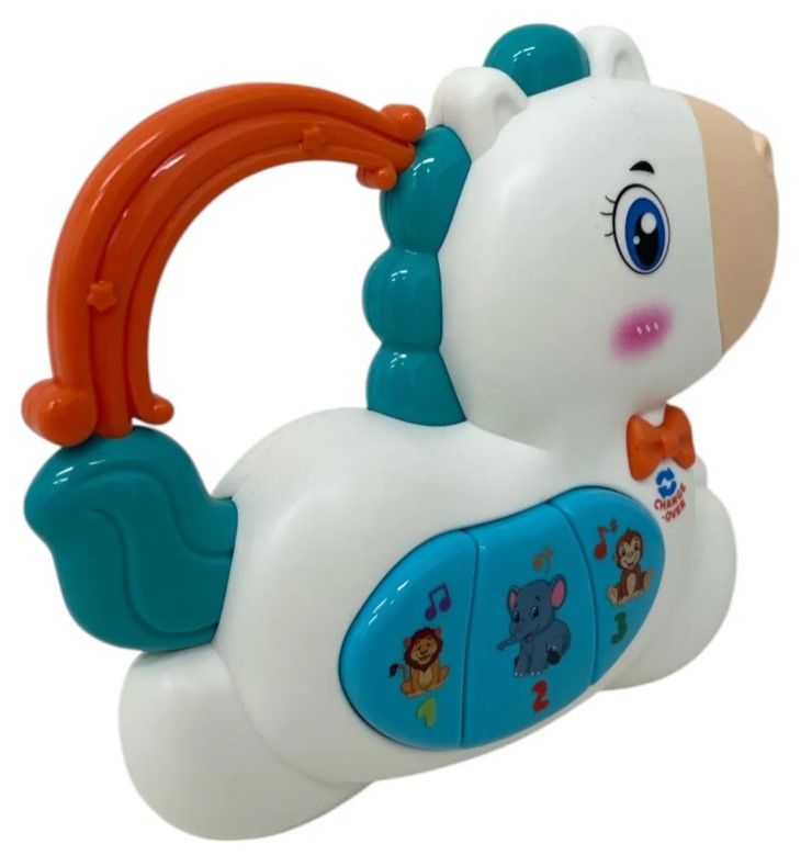 Jucarie muzicala bebelusi cu pian, Calut, 12 luni+ 01