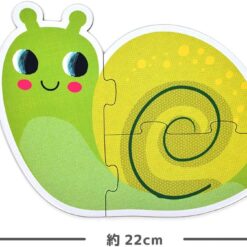 Set 3 puzzle mari, 3-4-5 piese, Insecte 01